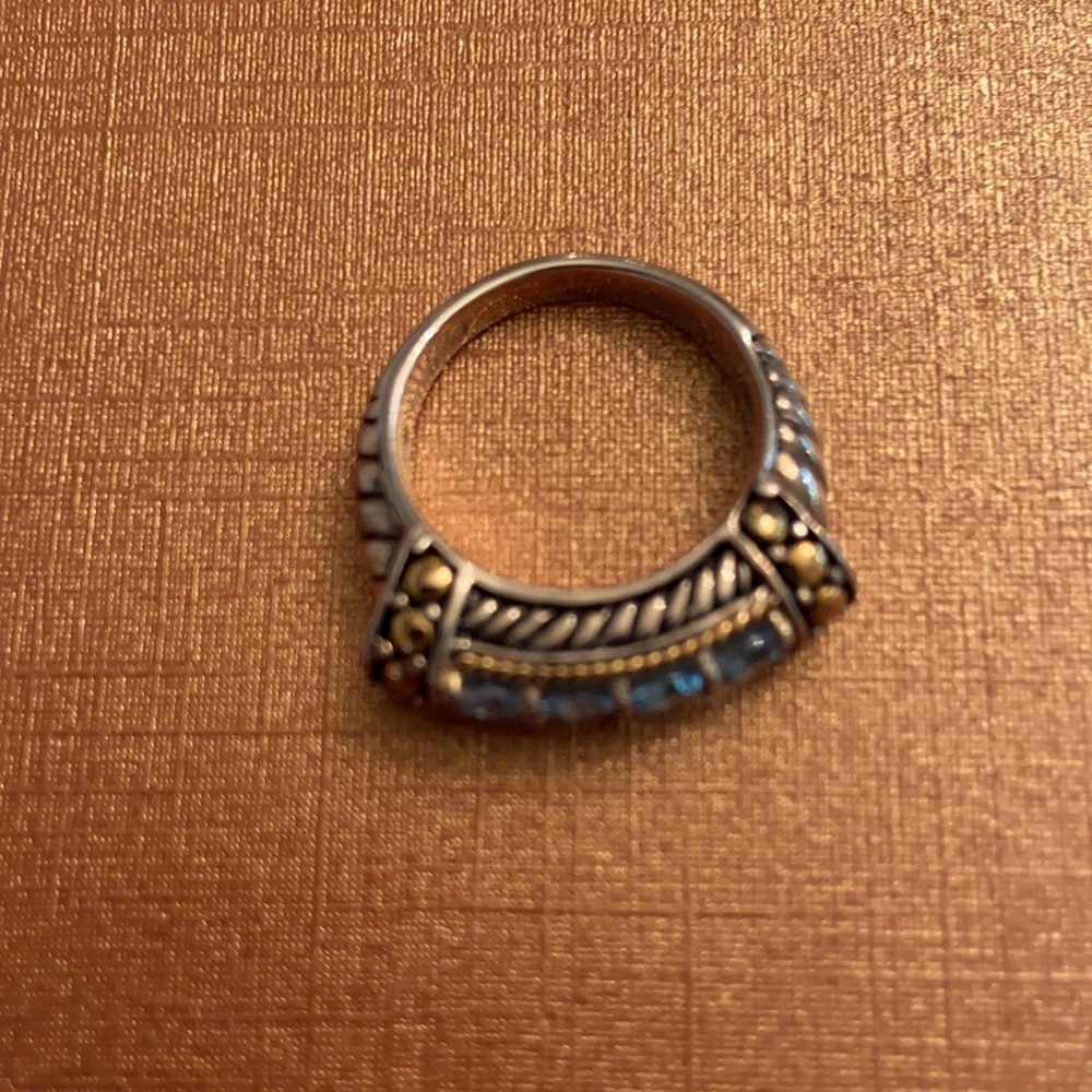 Effy blue topaz ring - Picture 3 of 4